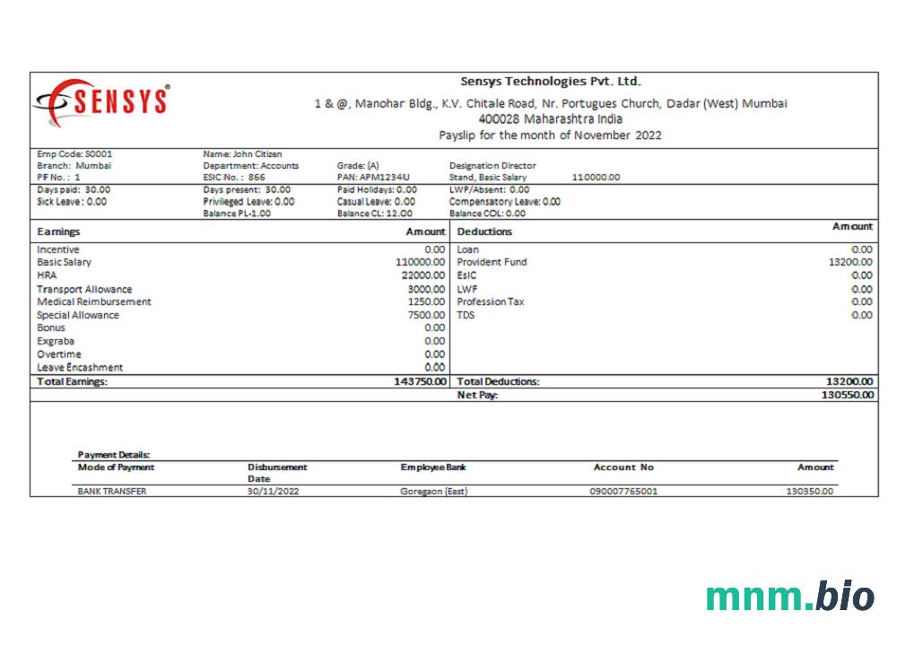 India Sensys Technologies Pvt IT technologies